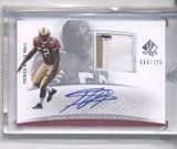 2007 SP Authentic #283 Patrick Willis - San Francisco 49ers (RC - Rookie Card - Autographed - Piece of Jersey - Serial #'d to 725)(Football Cards)