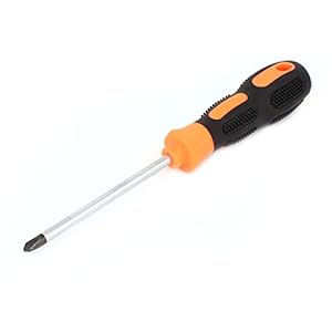 screwdriver orange nonslip triangle magnetic handle uxcell 6mm head