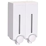 Hydas Slimeline Duo Soap Dispenser, White