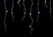 240 Clear Snowing LED Icicle Lights