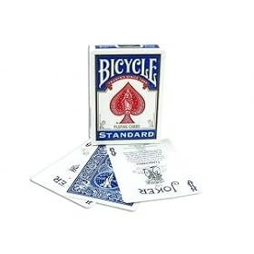 Bicycle Playing Cards, Poker Size, Blue Back