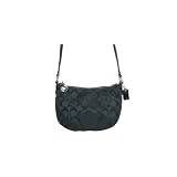 (�R�[�`) COACH �R�[�`�o�b�O �΂߂��� �V�O�l�`���[ �v���[�e�b�h �X�C���O�p�b�N F44744 SLCBK �A�E�g���b�g [���s�A���i]
