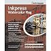 Inkpress Fine Art Watercolor Rag Textured Surface, 15 mil, 95% Bright, Single Sided, 5 x 7, (50 sheets)
