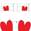 BoldLoft "Link 2 Love" Couple Pillowcases-Cute Valentines Gifts,Valentines Pillowcases,Valentines Day Romantic Gifts,Unique Valentines Day Gifts