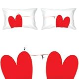 BoldLoft Link 2 Love Couple Pillowcases-Romantic Valentines Gifts for Couples,Cute Valentines Day Gift Ideas,Good Couple Gifts for Valentines,Romantic Anniversary Gifts