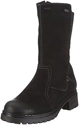 Marc Shoes Alma 1.640.02-27/100, Damen Biker Boots, Schwarz (black 100), EU 39