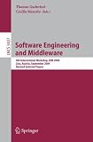 Software Engineering and Middleware: 4th International Workshop, SEM 2004, Linz, Austria, September 20-21, 2004 Revised Selected Papers (Lecture Notes ... / Programming and Software Engineering)