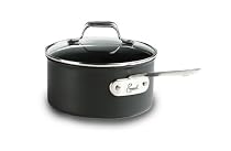 Emerilware Hard Anodized 1-Quart Non-Stick Sauce Pan with Glass Lid