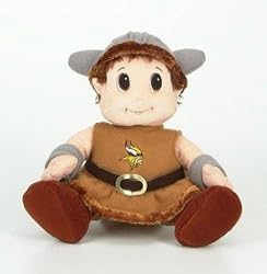 Minnesota Vikings 9" Plush Mascot - Football Sports Merchandise