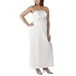 Liz Lange&reg; for Target&reg; Strapless Sateen Maxi - Off White