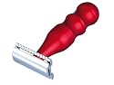 Merkur Aluminium Red DE Safety Razor One Razor Blade Included