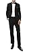 Ferrecci Paul Lorenzo Mens White & Black Regular Fit 2pc Tuxedos