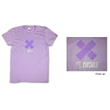 Buy Yellowcard - GLITTER GIRL WoMens T-shirt - Lavender by Yellowcard