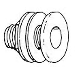 Double Slip Bulkhead Fitting - 1/2 inch