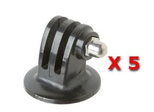 DCGO X 5: Lot of 5 Tripod Mount Adapters for GoPro HD Hero Camera replace GTRA30