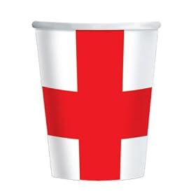 St George's Day Party Tableware | St George's Day Cups