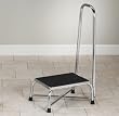 CLINTON BARIATRIC STEP STOOLS Large top bariatric stool w/handrail Item# T-6250