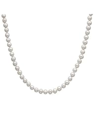 Light Grey 7-8mm Freshwater Cultured Pearl Strand - 16"