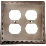 Outlet Cover Double US15A Bead
