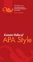 Concise Rules of APA Style, Sixth Edition (Concise Rules of the American Psychological Association (APA) Style)