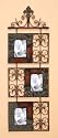 Tuscan Metal Wall Picture Photo Frame with Fleur De Lis