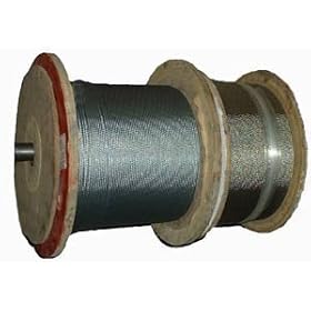 100m 10mm 7x7 Cons Galv Wire Rope Ideal Zip Wire Kit