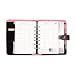 Day-Timer&reg; Pink Ribbon Organizer Starter Set with Microfiber Binder, 5-1/2 x 8-1/2, Black