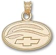 Chevy Malibu Logo 7/16" Charm/Pendant -14K/10K, Stainless Steel or Gold Plated