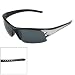 Unisex Plastic Sports Style Hollow Out Sunglasses Black