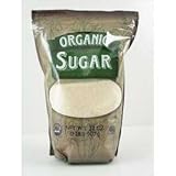 Trader Joe's Organic Sugar Evaporated Cane Juice Certified USDA Organic Certified Organic Quality Assurance International and Kosher (QAI) 2 Pound Bag (32 Oz)