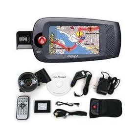 Advent 4 Inch GPS Unit w  Touch Screen, MP3, & FM Modulator by 