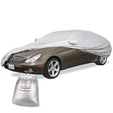 AutoSport Silver Car Cover for Fiat 500 2011 - 2012 by AutoSport