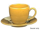 Waechtersbach Solid Buttercup Jumbo Saucers Set of 2