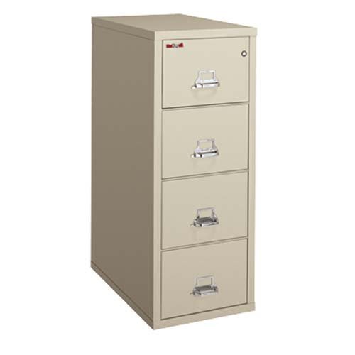 Fire King International Inc. Cabinet4 Drawer20-3/4x31-1/2x52-3/4BK