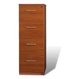 The Ergo Office 4 Drawer Filing Cabinet Espresso - X119204-ESP