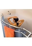 Double Curved Shower Curtain Rod by Better Bath