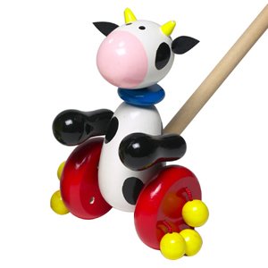 Buy Cow Push Along online at Discounted New and Used prices. Delivered to your door with Childrens Toyshop.com