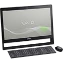 Sony VAIO VPCJ112FXB Intel Pentium Dual Core All-in-One Desktop PC, 4GB/500GB/Win 7/21.5" LCD