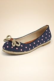 Slip-On Bow Espadrilles Pumps