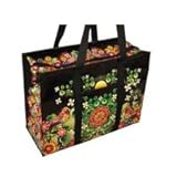 Blue Q Shoulder Tote Moon Garden