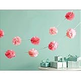 Martha Stewart Crafts Garland, Pink Pom Pom
