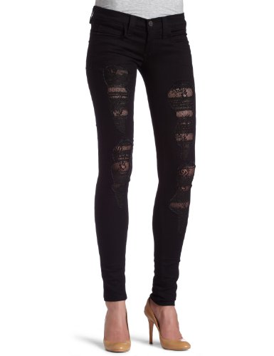 Frankie B. Womens BFF Legging With Lace