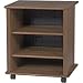 Wood Technology Solid Hardwood Audio Cabinet - Expresso