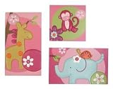 Lambs & Ivy Lollipop Jungle Wall Decor