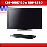Sony KDL-46BX420 - 46" BRAVIA LCD TV + Sony BDP-S380 - 3D Blu-ray disc play ....