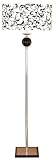 UMA 40000 Black and White Metal Floor Lamp