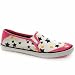 Keds Champion Slip Lug Stars - 5 Uk - White & Pink - Fabric