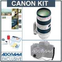 Canon EF 70-200mm f/2.8L IS USM Image Stabilizer AF Lens kIt, USA with Tiffen 77mm Photo Essentials Filter Kit, Lens Cap Leash, Professional Lens Cleaning Kit
