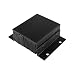IWI Steel Face Rubber Dock Bumper, Rectangular, Laminated, Horizontal Mount, 4 Holes, 12" Length, 14" Width, 4" Depth