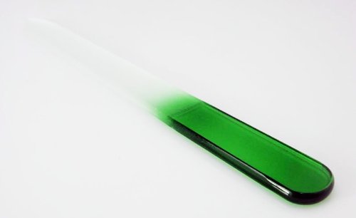 Premium Manicure Crystal Glass Nail File By Cheeky- Grass.